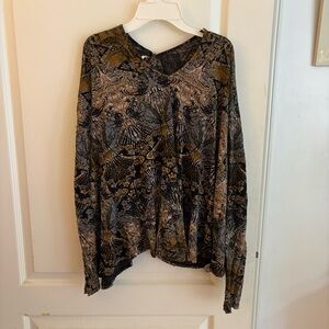 Free People flowy long sleeve